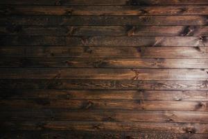 Holzbrett Hintergrund. schöne dunkelbraune Holzstruktur foto