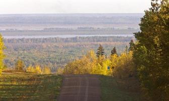 herbstansicht reitberg provinzpark kanada foto