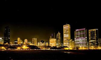 Nachtfotografie Chicago foto