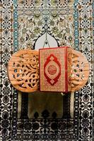 koran heiliges buch der muslime foto