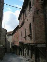 Blick auf die Stadt Cortona foto