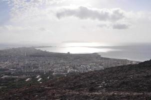 Luftaufnahme von Trapani foto