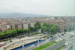 Luftaufnahme von Turin foto