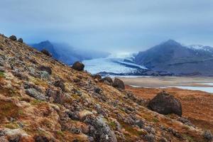 die malerischen landschaften der berge island. foto