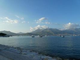 der hafen in gaeta foto