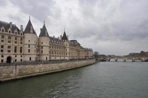 Blick auf die Stadt Paris foto