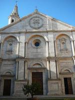 Kathedrale in Pienza foto