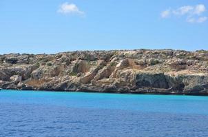 Strand der Ägadischen Inseln in Trapani foto