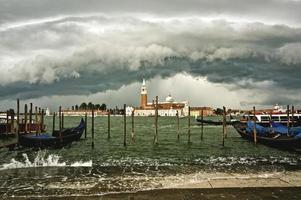 Venedig-Sturm nähert sich foto