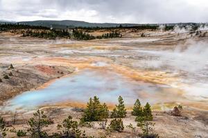 Norris Geysir Becken foto