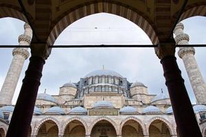 Istanbul, Türkei - 28. Mai. Außenansicht der Süleymaniye-Moschee in Istanbul, Türkei am 28. Mai 2018 foto