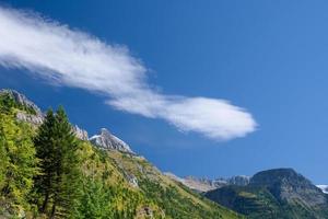 Malerischer Blick auf den Glacier National Park foto