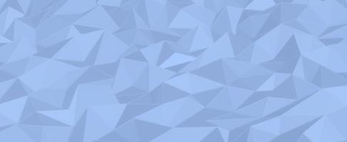 grauer abstrakter Kristallhintergrund. blaue mosaikhügel mit 3d-rendernetz