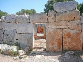 torre den galmes auf menorca foto