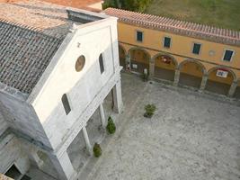 Blick auf Chiusi in der Toskana, Italien foto