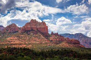 Berge in der Nähe von Sedona, Arizona foto