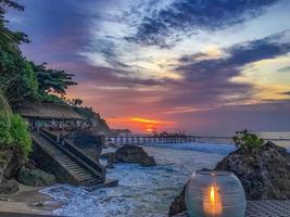 bali insel draufsicht foto