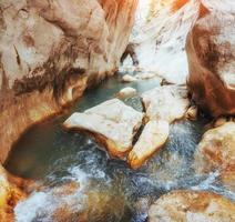 Malerischer Blick auf die Schlucht Göynük in der Türkei. Antalya foto