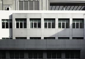Details des Architekturstils, Gebäude der weißen Seitenwände foto