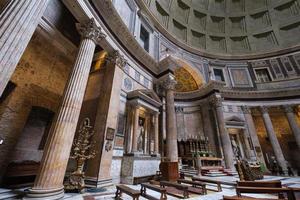 pantheon kirchenraum rom lazio italien foto