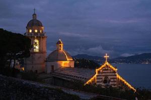 san lorenzo kirche porto venere ligurien italien foto