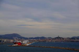 marseille hafen ausfahrt foto