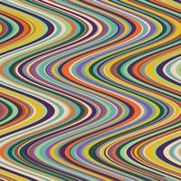 abstraktes Wellenmuster in Retro-Farben foto