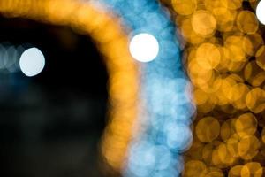 Bokeh-Kreis, schöne abstrakte Farben für Weihnachtshintergrund - Bilder foto