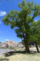 die landschaftliche schönheit von colorado. wunderschöne dramatische landschaften im dinosaur national monument, colorado foto