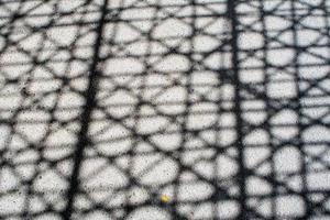 Schatten auf Betonboden foto