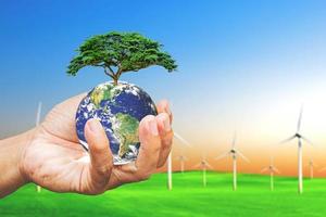 ESG-Konzept oder Umweltgesellschaft foto