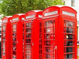 hdr Londoner Telefonzelle foto