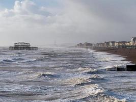 Brighton nach dem Sturm foto
