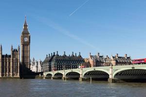 Westminster Bridge und Big Ben foto