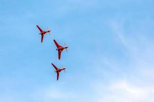 Eastbourne, East Sussex, Großbritannien, 2012. Patrouille Reva Display Team bei Airbourne foto