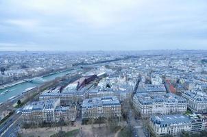 Luftaufnahme von Paris foto