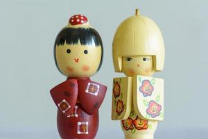 süße japanische Puppen foto
