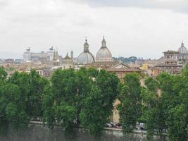 Blick auf die Stadt Rom Italien foto