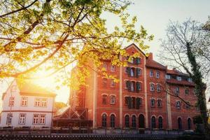 charmante stadt in deutschland klein-venedig foto