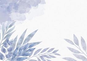 aquarellblumenhintergrund mit pinsel und blumenrahmen für horizontales banner, hintergrund, hochzeitseinladung, dankeskarte, tapete foto