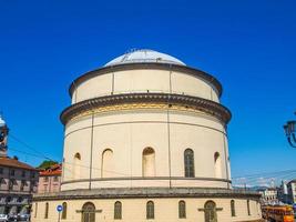 hdr gran madre kirche, turin foto