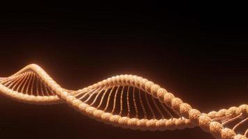 abstrakte Vektor-DNA-Struktur. medizinische Wissenschaft Hintergrund 3D-Rendering