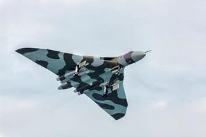 Eastbourne, East Sussex, Großbritannien, 2012. Avro Vulcan xh558 bei Airbourne foto