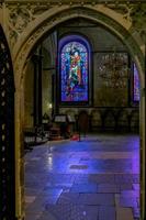 Canterbury, Kent, Großbritannien, 2015. Innenansicht der Kathedrale von Canterbury foto