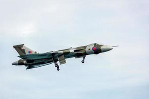 Eastbourne, East Sussex, Großbritannien, 2012. Avro Vulcan xh558 bei Airbourne foto