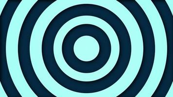 einfaches blaues Kreiswirbel-Audiosignal für Textur- und Präsentationshintergrundvorlage foto
