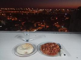 tolles und leckeres Essen in verschiedenen Restaurants auf der ganzen Welt foto