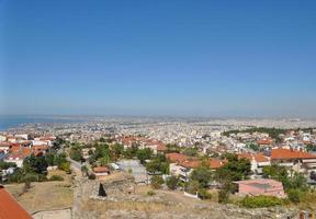 Luftaufnahme von Thessaloniki foto