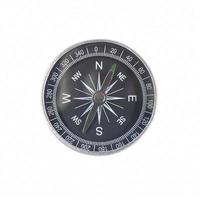 Kompass isoliert auf weißem Hintergrund. foto