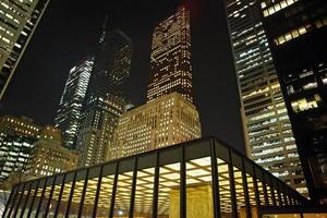 malerische skyline des finanzviertels von toronto und moderne architekturskyline foto